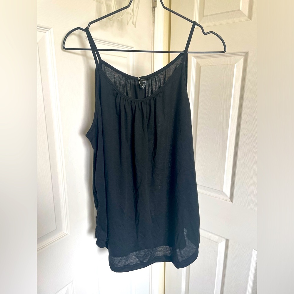 1x SHEIN tank top, black